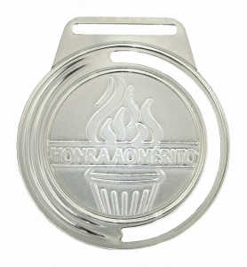 Medalha redonda Ref. 050 - diâmetro 50mm - ouro/prata/bronze